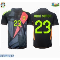 Spania Unai Simon #23 Keeper Bortedrakt EM 2024 Kortermet